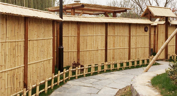 竹栅栏